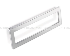RUJZ DESIGN Bútor fogantyú - 128 mm - 557.04 - Fényes króm - Zamak fém ötvözet