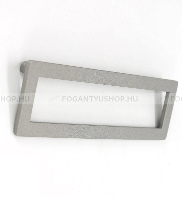 RUJZ DESIGN Fogantyú - 128 557.04 - furattáv 128 mm - Matt króm MCrL - Zamak fém ötvözet - Egy méretben gyártott fém bútorfogantyú